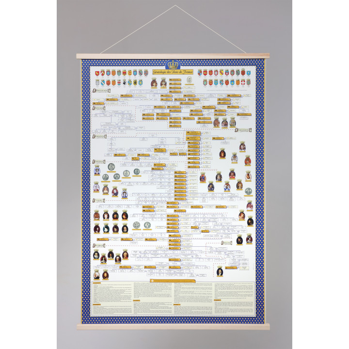 Cadre bois magnétique suspendu pour Poster ou affiche - largeur 71 cm