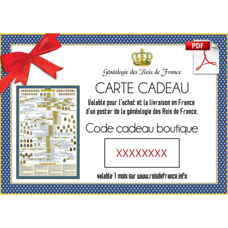 Carte Cadeau  - 1