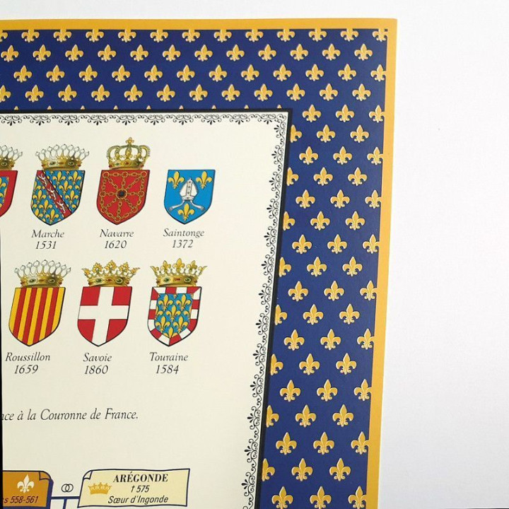 Poster of the Genealogical Tree of the Kings of France - 2